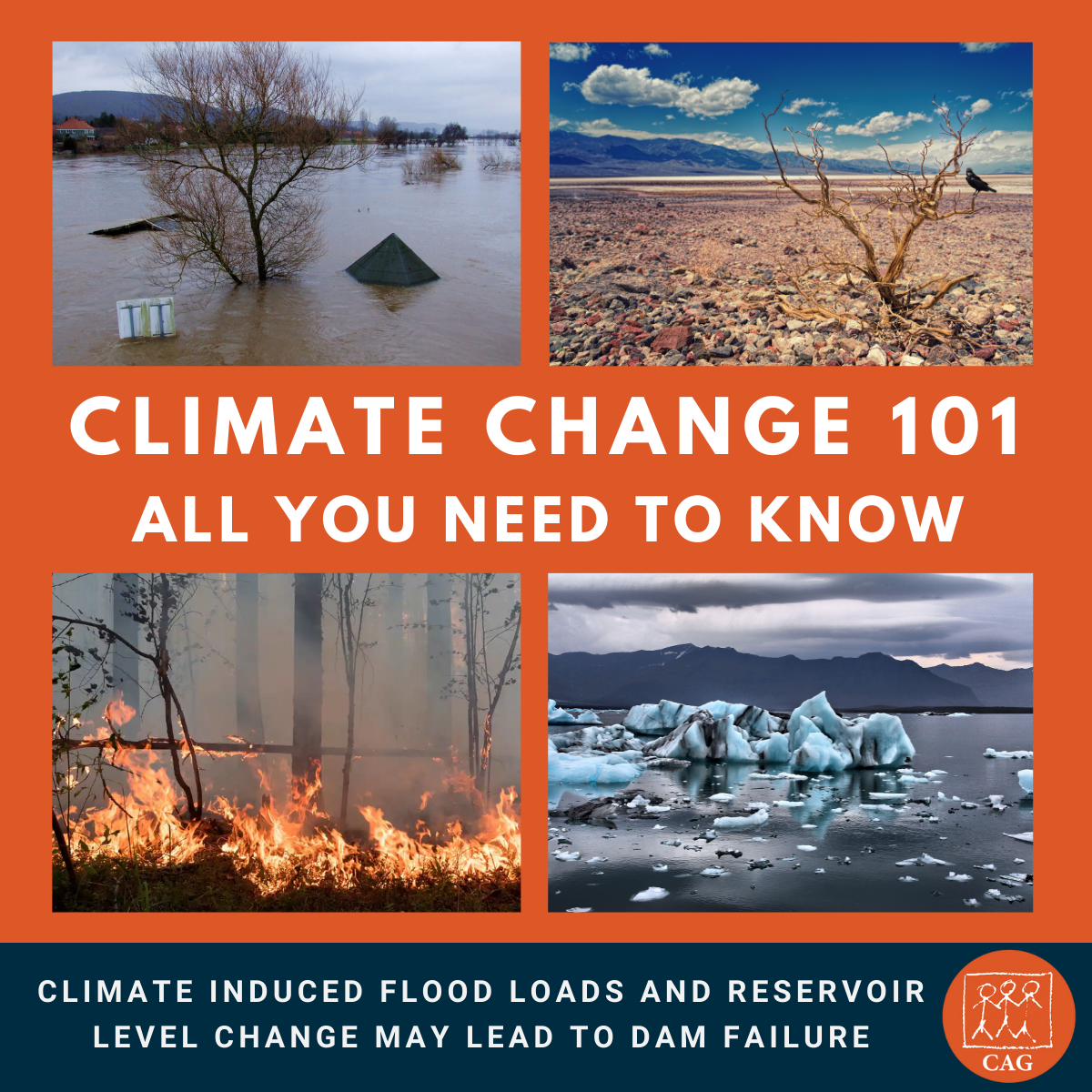 Reasons for dam failure CAG